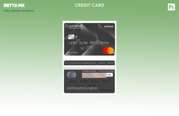 модерен стил на Египет Алексбанк платина мастер картички шаблон